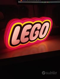 Insegna luminosa LEGO