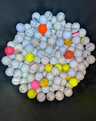 100 palline da Golf usate
