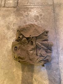 Zaino militare vintage per borse moto