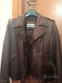 blauer pelle marrone donna 