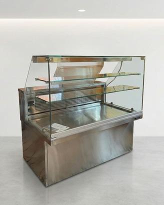 Vetrina Snack Refrigerata Inox 125cm - Bar Pasticc
