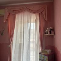 Tenda con bastone completa colore rosa