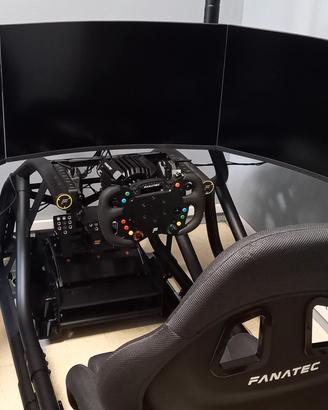 postazione sim racing fanatec 