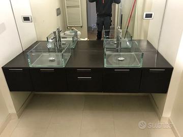 Mobile lavabo sospeso