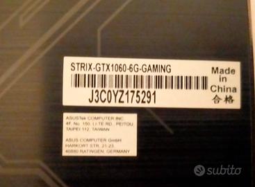 Asus Strix -GTX 1060 -6 GB -GAMING