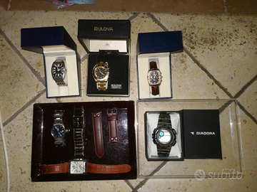 8 Orologi King Cartier Royal Tenta Bulova Diadora