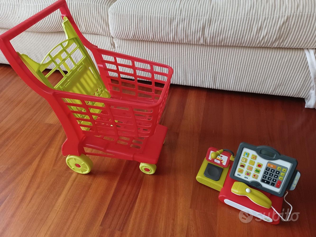 Cassa supermercato + carrello spesa gioco - Tutto per i bambini In vendita  a Milano