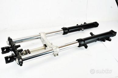 Kawasaki KLV 1000 04 06 forcella con piastre