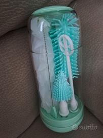 MOMMED Spazzole Biberon Neonato Set, 360°