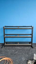 rastrelliera porta manubri