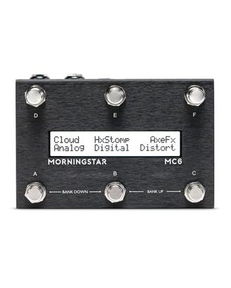 Morningstar MC6 MKII Controller MIDI a Pedale