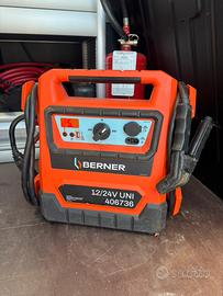 Booster avviamento professionale BERNER 12/24V