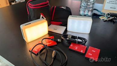 Kit 2 Luci LED Aputure MC RGBWW