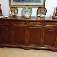 Mobile da salotto anni'60, in mogano massello