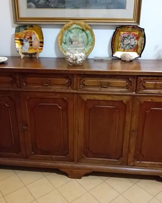 Mobile da salotto anni'60, in mogano massello