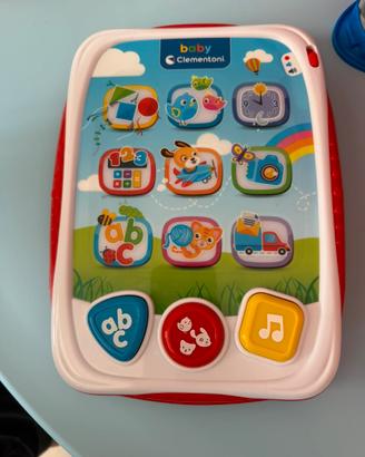 Tablet baby clementoni musicale interattivo