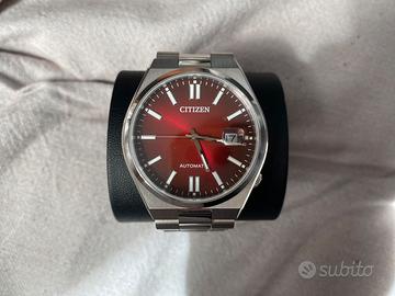 Citizen Tsuyosa Rosso acciaio