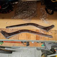 fender harley softail con pneumatico da 200mm