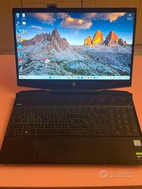 Pc portatile gaming HP 15-ak004om