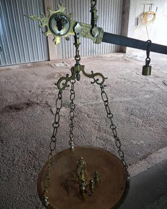 Bilancia stadera da macelleria 