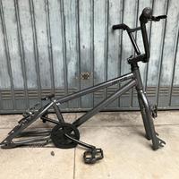 Telaio bmx manubrio pedali freni bicicletta 20