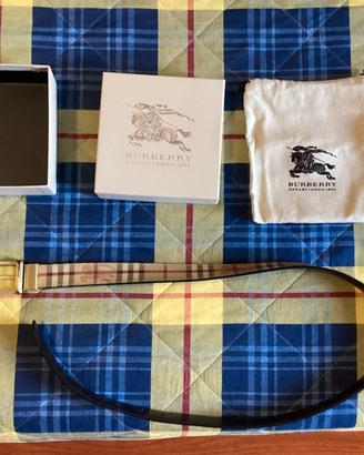 CINTURA BURBERRY REVERSIBILE UNISEX ORIGINALE
