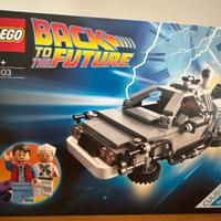 Lego 21103 misb ritorno al futuro delorean