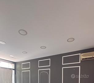 Faretti led per cartongesso ad incasso