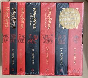 HARRY POTTER cofanetto box Grifondoro libri serie