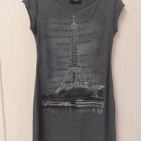 Vestitino invernale con Torre Eiffel glitter