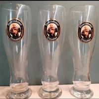 Tris di bicchieri da birra Franziskaner
