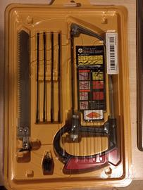 seghetti ferro/legno/pvc e set cacciaviti