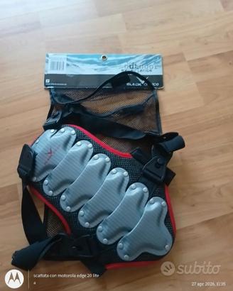 guscio paraschiena sci unisex bambini 