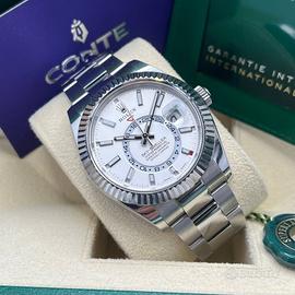⚪️ROLEX SKY-DWELLER 'WHITE DIAL' REF.326934