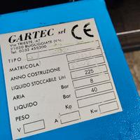 Vasca per contenitore fusti liquidi