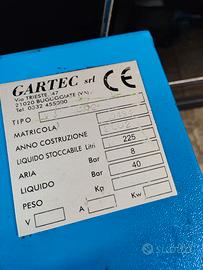 Vasca per contenitore 3 fusti da 2 quintali