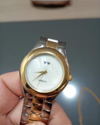 orologio placcato oro 