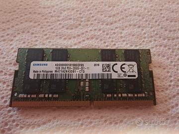 SAMSUNG ddr4 2666 1x16gb RAM notebook laptop 