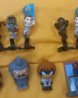 Figurine Marvel e Star wars