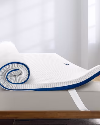 topper matrimoniale 160x190 memory foam gel 10 cm