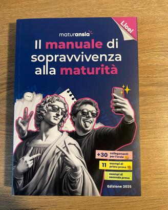 Manuela di sopravvivenza alla maturità Maturansia