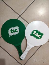 Racchette tic tac vintage anni 90/2000 collezione