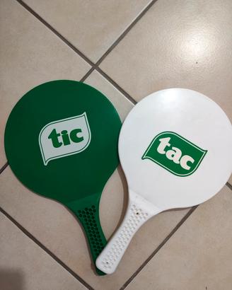 Racchette tic tac vintage anni 90/2000 collezione