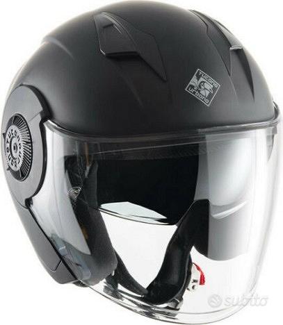 Casco Jet Tucano Casco Moto Tucano Urbano EL JETTIN - Rosso Primavera Lucido Taglia XL Omologato ECE 22.05 Casco Urbano Comfort Traspirante - 6