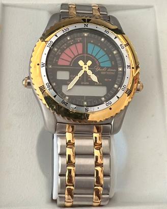 Casio Yacht Timer AW-513 vintage bicolore box orig