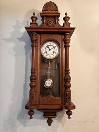 Orologio a pendolo da parete in legno