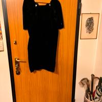 Vestito sartoriale in velluto