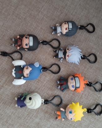 Lotto Portachiavi Naruto Shippiden-3D 