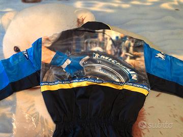 Tuta Vintage Michelin Racing De Cecco - Tg XL