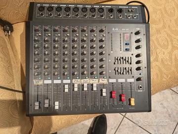 Impianto Audio - Mixer   K&K 8 Ch + Casse + Cavi